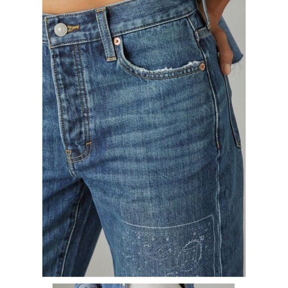 Lucky Brand Drew Mom High Rise Taper Ankle 12 31 - Picture 3 of 11